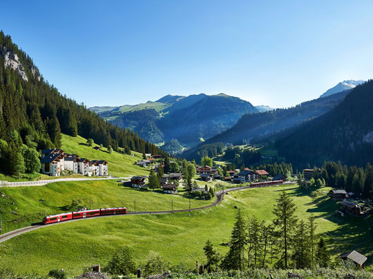 Foto: Litzirüti in Graubünden / Schweiz